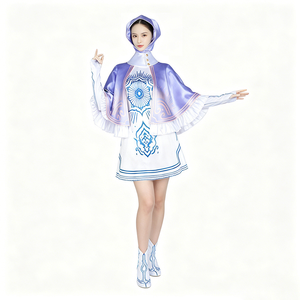 O1CN01L6EYNn1vG0ZTaBMN5_2744716144-0-cib.jpg 街头霸王英格丽德cos服游戏扮演服舞台角色表演cosplay万圣节服装 - Image 1