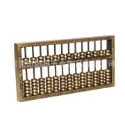 Bronze Solid Abacus Ornaments Custom Metal Medal Badge For Living Room Office Decorations Wealth Attracting Craft Gifts - Image 5