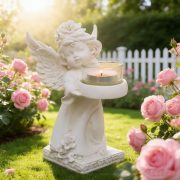 European Style Angel Candelabra Resin Decorative Ornaments Customizable Home Desktop Decoration Romantic Dinner Atmosphere Props - Image 3
