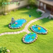 Creative Miniature Koi Duck Animal Resin Decorative Ornaments Customizable Garden Landscape DIY Accessories Eco-Friendly Bottle Decor - Image 2