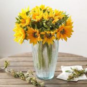 Simplified Glass Flower Vase for Fresh Flowers Artificial Flowers Living Room Decorations Retro Style Customizable Ornament - Image 3