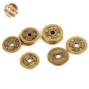 HuaDa Factory Wholesale Thick Brass Imitation Ancient Copper Coin Qing Dynasty Ten Emperor Coins Custom Metal Medal Badge - Image 5