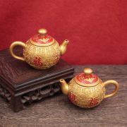 Custom Metal Craftsmanship Bafu Handle Pot Home Office Creative Copperware Artifacts Display Piece Personalized Badge - Image 4