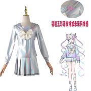 主播女孩cosplay服装女裙 糖糖COS服  超天酱  游戏JK服角色扮演 - Image 3