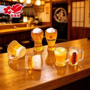 New Customizable Decorative Resin Beer Cup Miniature Dollhouse Bar DIY Accessories Realistic Food Toy Series Collectible Item - Image 3