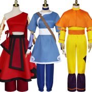 Manzhixin Cosplay Costume Adult Stage Performance Final Airbender Halloween Bumi Aang Katara Suit - Image 2