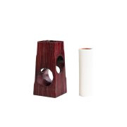 Retro Chinese Zen Style Living Room Solid Wood Dried Flower Vase Customizable Decorative Ornaments for Tea Room Table Decoration - Image 5