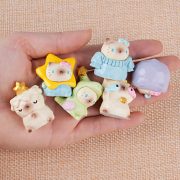 Creative Customizable Decorative Ornaments Cartoon Cat Figurine Office Desktop Decoration Resin Craft Work Desk Top Piece - Image 4