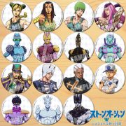 JOJO's Adventure Stone Ocean Custom Metal Medal Badge Anime Cosplay Barrette Pendant Emblem Metal Craft Souvenir Collection