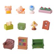 Customizable Decorative Resin Ornament Cartoon Retro Bear Bookstore DIY Dollhouse Accessories Miniature Desktop Decoration - Image 5