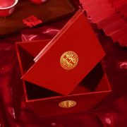 红喜字老式米斗结婚用品大全专用婚房布置装饰摆件新郎新娘拜天地 - Image 5