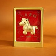2026 Year Of The Horse New Design Wealth And Money Creative Metal Badge Customizable Activity Gifts Bank Handouts - Image 3
