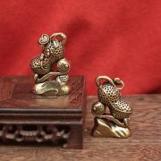 Bronze Custom Metal Medal Badge Home Office Decorations Wealth Attraction Business Opening High-end Decoration Items - Image 4