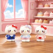 New Cute Cartoon KT Cat Resin Craft Decorative Ornaments Creative Trendy Desktop Spinny Figurines Customizable Artistic Decor - Image 3