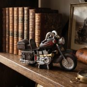 Zakka Retro Nostalgic Motorcycle Home Living Room TV Cabinet Bar Shop Decor Customizable Resin Craft Ornament - Image 2