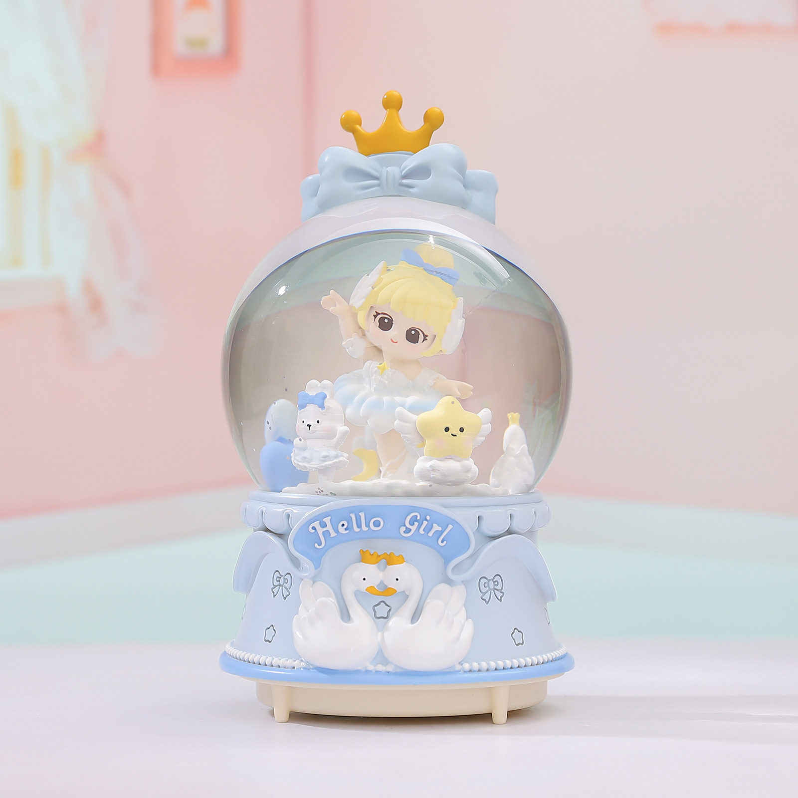 O1CN01Maz3Ki1lRKCy5dBcC_3002404815-0-cib.jpg Customizable Decorative Ornament Creative Desktop Decoration Dreamy Ballet Cartoon Home Decor Trendy Toy Perfect Gift For Friends - Image 1