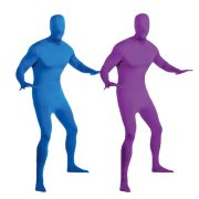 Halloween Ninja Invisible Suit Black Costume One-Piece Performance Outfit Stage Performance Adult Clothing Accessory - Image 5