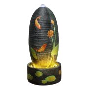 New Chinese Style Home Office Lucky Flowing Water Fountain Ornament Colorful Zen Desktop Decorations Wholesale Gifts - Image 6