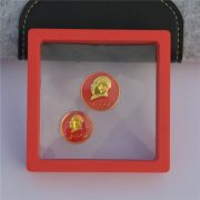 Custom Metal Medal Badge Sun Pattern Commemorative Head Portrait Pin 2.3cm Mao Zedong Lapel Pin Service For The People - Image 5