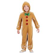 Children's Gingerbread Man Performance Costume Elementary School Pancake Hero Performance Outfit Cartoon Animal Stage Props - Image 2