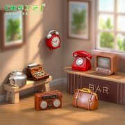 Retro TV Stand Micro Landscape Customizable Decorative Ornament Dollhouse DIY Decoration Accessories Desktop Small Figurine - Image 2