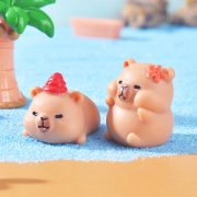 Summer Creative Customizable Decorative Ornaments Cute Dinkum Miniature Landscape Gardening Resin Craftwork Aquarium Decorations - Image 3