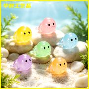 Customizable Decorative Ornaments Cute Luminous Little Seal DIY Aquarium Decoration Creative Desktop Miniatures Resin Crafts