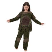 Children's Halloween Role-playing Costume Cosplay Boys Swamp Monster Outfit Scary Mask Small Intestine Clothes Adult Stage Performance Costume - Image 3