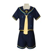 Adult Stage Performance Costume Cosplay Uniform Sailor Outfit Halloween Women's Wear Mirror Sound Twins Yui cosplay Clothes - Image 3