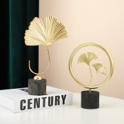 Nordic Luxury Silver Maple Leaf Decoration Metal Craft Creative Home Living Room Bedroom Office Desktop Decorations Custom Metal Medal Badge - Image 3