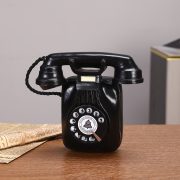 Retro American Style Wall Mounted Phone Model Customizable Decorative Resin Ornament for Camera Decoration - Image 4