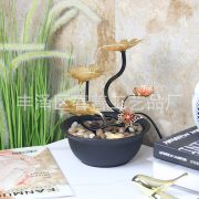 Simplified Desktop Living Room Tea Table Wealth Attracting Flowing Water Fountain Ornament Perfect Housewarming Gift - Image 5