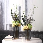 Modern Minimalist Glass Vase Transparent Floral Decorative Ornament for Living Room Dining Table Luxury Home Decoration - Image 4