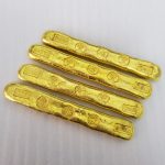 Antique Style Golden Bar Copper Alloy Non-Gold Custom Metal Medal Badge Handicraft J41 For Special Occasions And Celebrations
