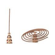 Custom Metal Medal Badge Wholesale Alloy Gourd Incense Holder Multi-Functional Plate Aromatherapy Furnace Incense Stand Pure Copper Small Gourd Incense Rack - Image 6