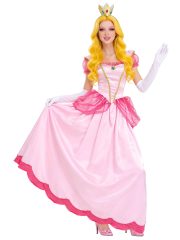 Super Mario Princess Peach Stage Performance Costume Adult Role-playing Halloween Outfit Set For Adults Stage Performances - Image 4