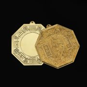 Custom Metal Tai Chi Mirror Ornament Copper Alloy Concave Convex Wall Hanging Artifacts Chinese Feng Shui Decorative Items - Image 3