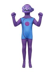 Wild Alien Small Ouni Children's Jumpsuit Home Oh Boov Headset Cosplay Costume Halloween Cross-Border Children's Wear - Image 5