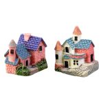 Customizable Decorative Ornaments Miniature House Model DIY Material Resin Craft Small House Model Landscape Decoration