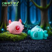 Adorable One-Eyed Ghost Monster Doll Customizable Decorative Resin Ornament for DIY Micro Landscape Decoration - Image 4