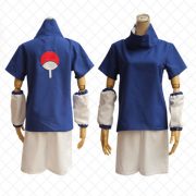 动漫COS服 守智波佐助一代蓝色衣服夏装cosplay舞台表演服装 - Image 2