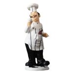 Customizable American Chef Doll Soft Decoration Resin Craft Sweet Shop Bakery Baking Shop Character Model Cake Shop Display