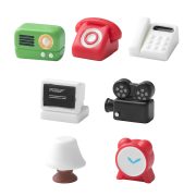 Creative Simulated Old-style Telephones Customizable Decorative Ornaments DIY Dollhouse Accessories Desktop Tree Shape Miniatures - Image 5