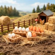 Customizable Decorative Resin Egg Tray Model Dollhouse Miniature Toy Popular Cross-Border Item Realistic Dollhouse Accessory - Image 3