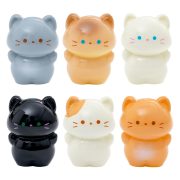 创意卡通可爱站立猫猫公仔萌粒 diy娃娃屋装饰品桌面车载小摆件 - Image 5