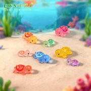 Customizable Decorative Resin Ornament Night Light Small Turtle Aquarium Decoration DIY Desktop Miniature Landscape Accessory - Image 3
