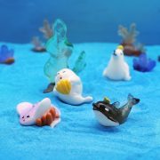 Customizable Decorative Resin Ornament Micro Landscape Marine Animal Figurine Aquarium Accessory Mediterranean Scenery Decoration - Image 2