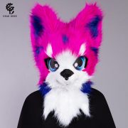 Custom Mascot Costume Christmas Roleplay Wolf Dog Furry Head Mask Popular Cross-Border Sale Event Props Customizable