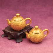 源头工厂百福小茶壶满雕福字壶居家茶室桌面文创把玩件可批发代发 - Image 3