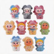 Creative Flocking Circus Clown Cute Particle Resin Desktop Office Healing Cultural Gift Small Ornament Customizable Decorative - Image 5